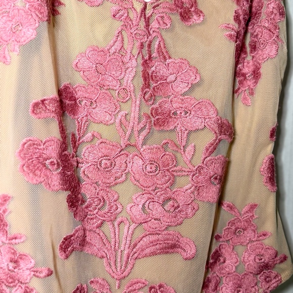 For Love and Lemons Pink Temecula Bodysuit M - Picture 3 of 9